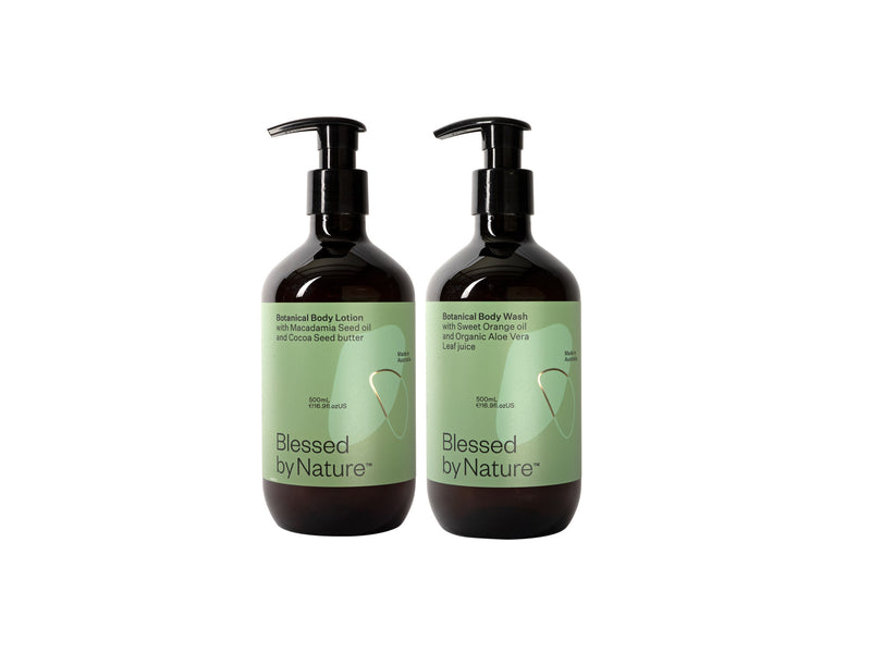 Body Care bundle: Botanical Body Wash and Botanical Body Lotion