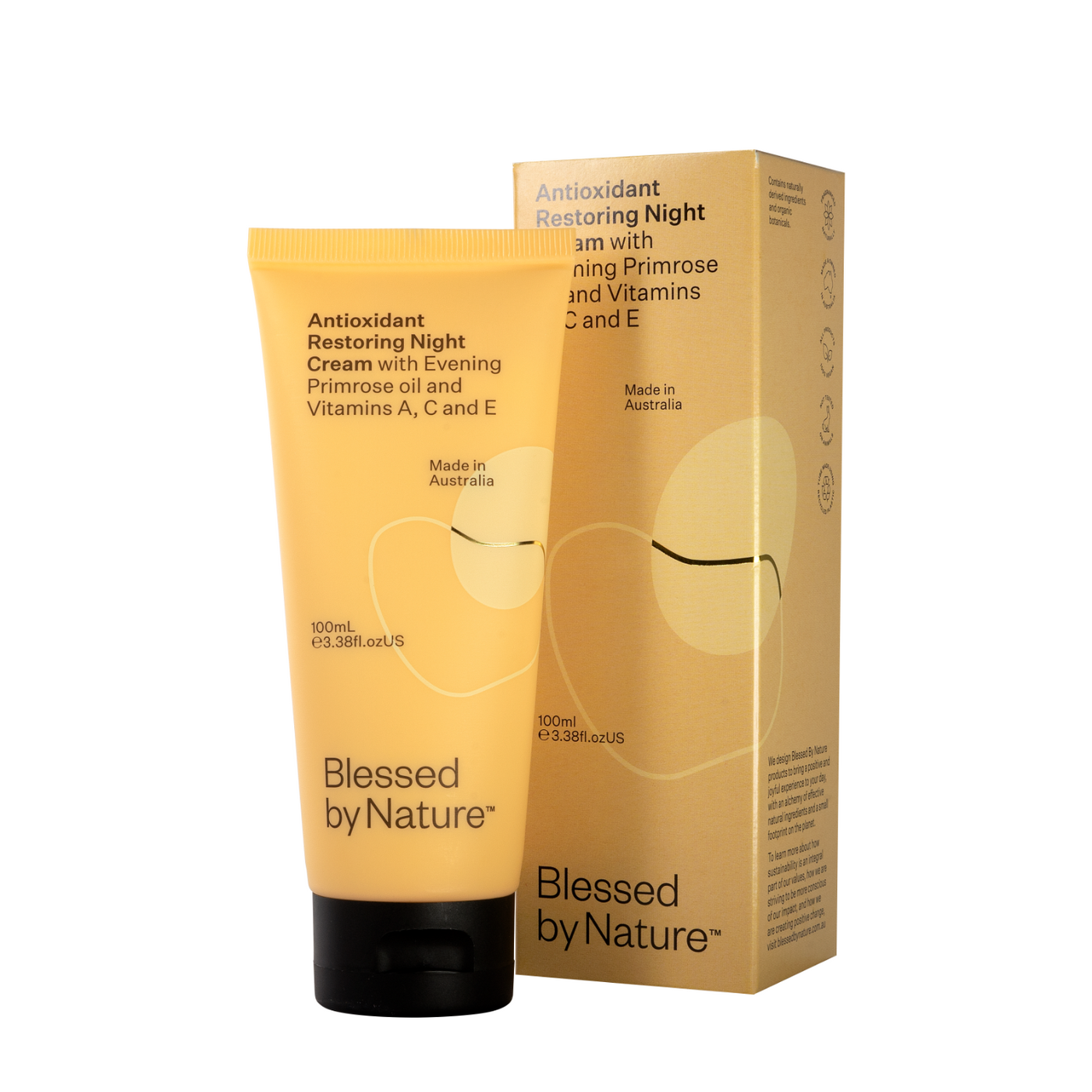 Antioxidant Restoring Night Cream – Blessed by Nature Australia